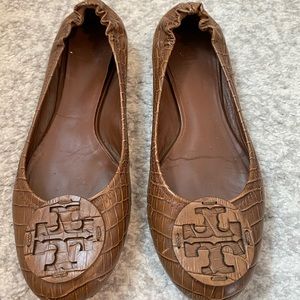 Tory Burch Brown Leather Flats 10